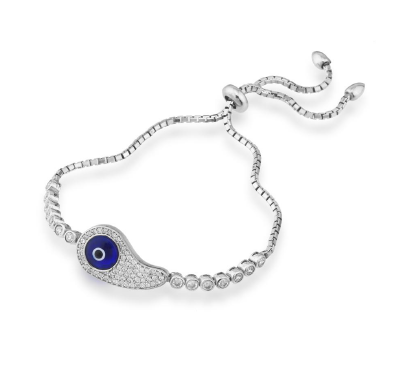 Royal blue Evil eye bracelet