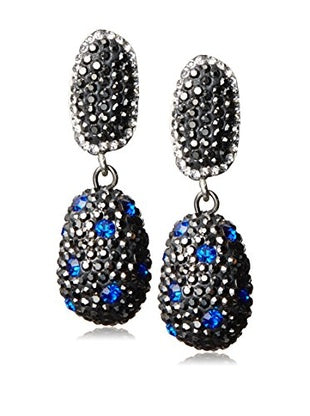 Cluster stones earrings