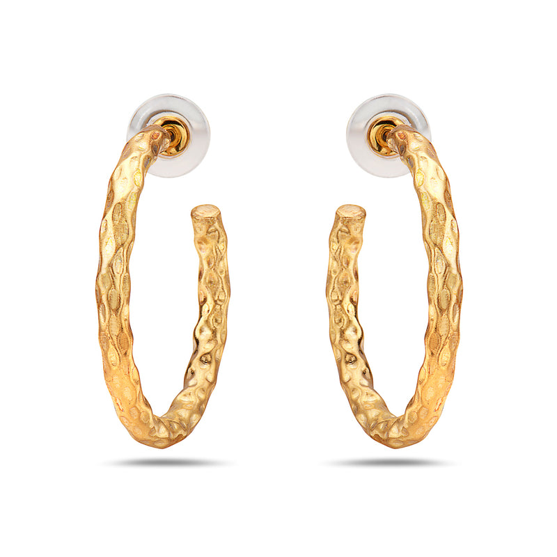 Brass Hoop earrings