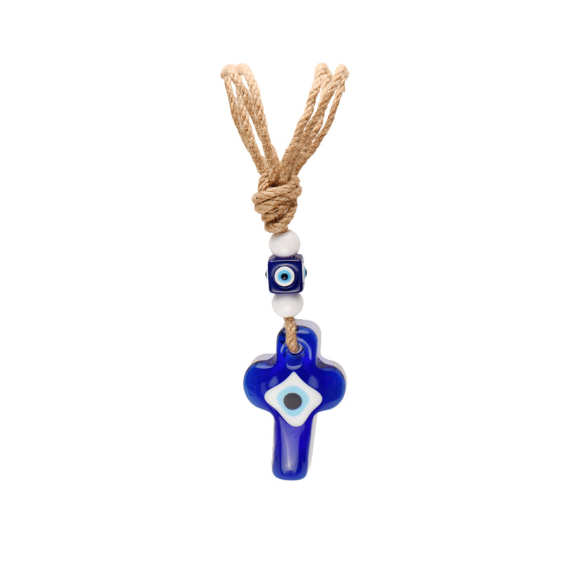 Evil eye with cross