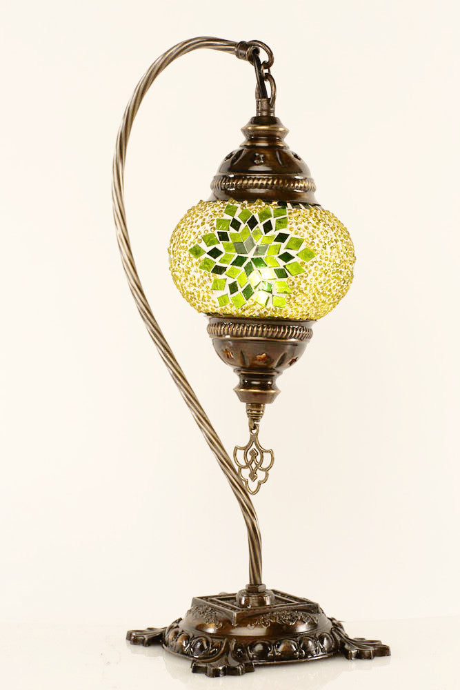 Goose Neck Standing Lamp 16" - Roxelana Designer Jewelry & Fine Gifts
