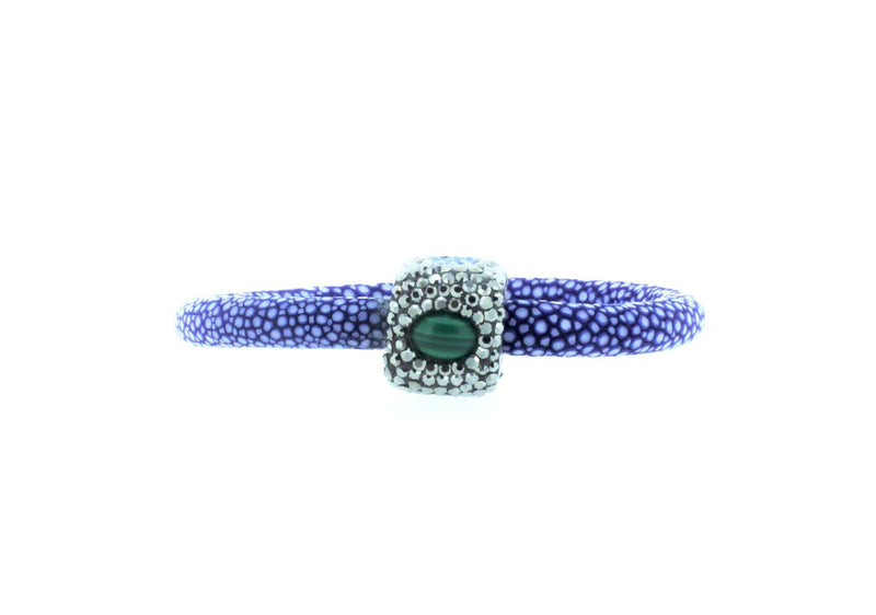 Stingray Leather Bracelet - Roxelana Designer Jewelry & Fine Gifts