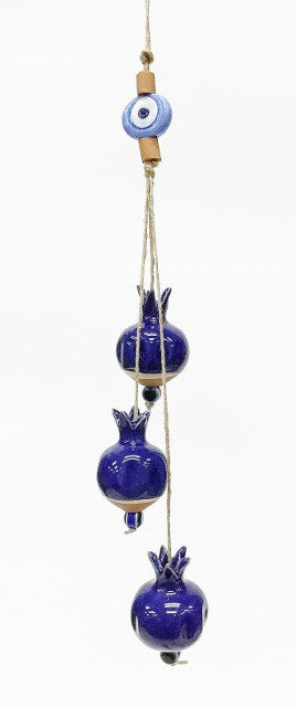Triple Pomegranade Wall Hanging - Roxelana Designer Jewelry & Fine Gifts