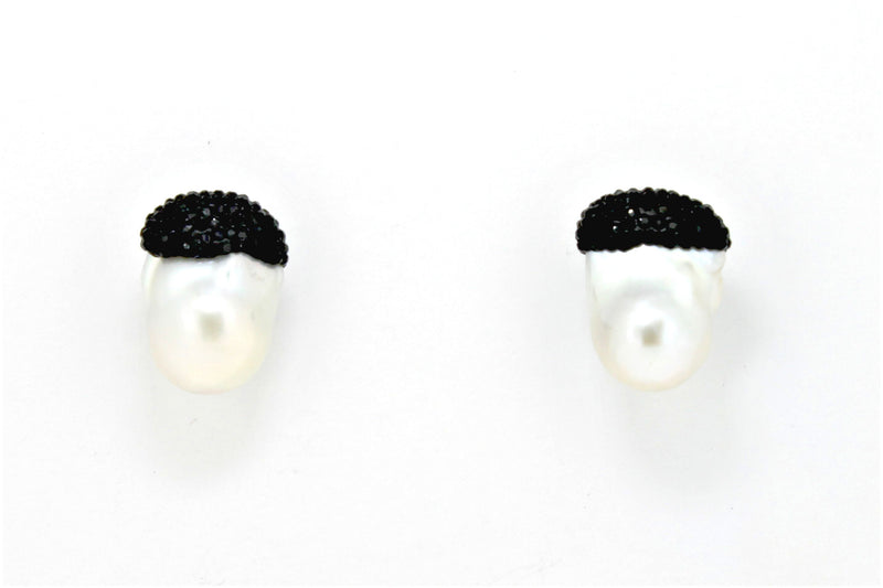Baroque Pearl Stud Earring - Roxelana Designer Jewelry & Fine Gifts