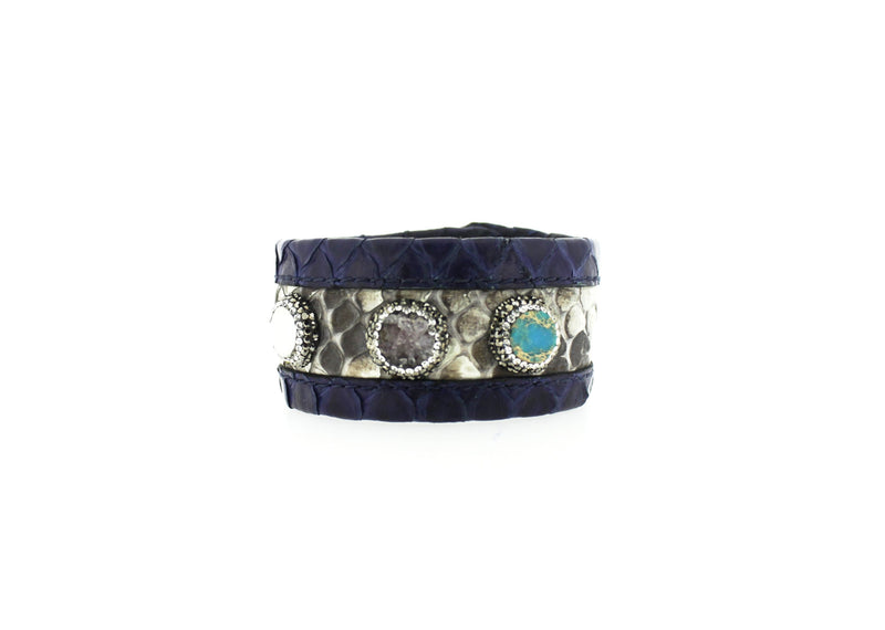 Denim Bracelet - Roxelana Designer Jewelry & Fine Gifts