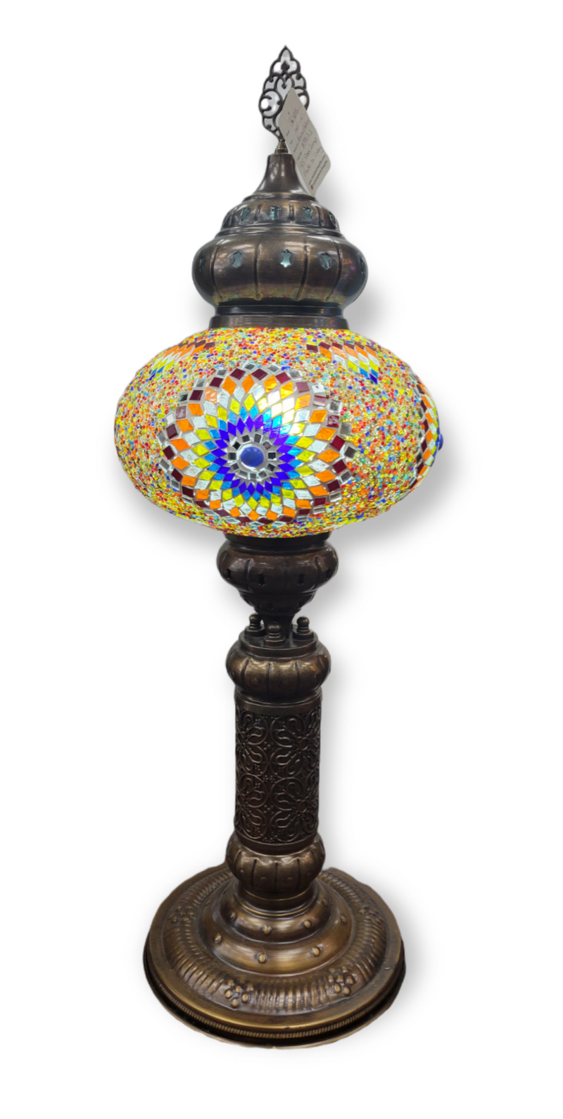 Mosaic floor lamp